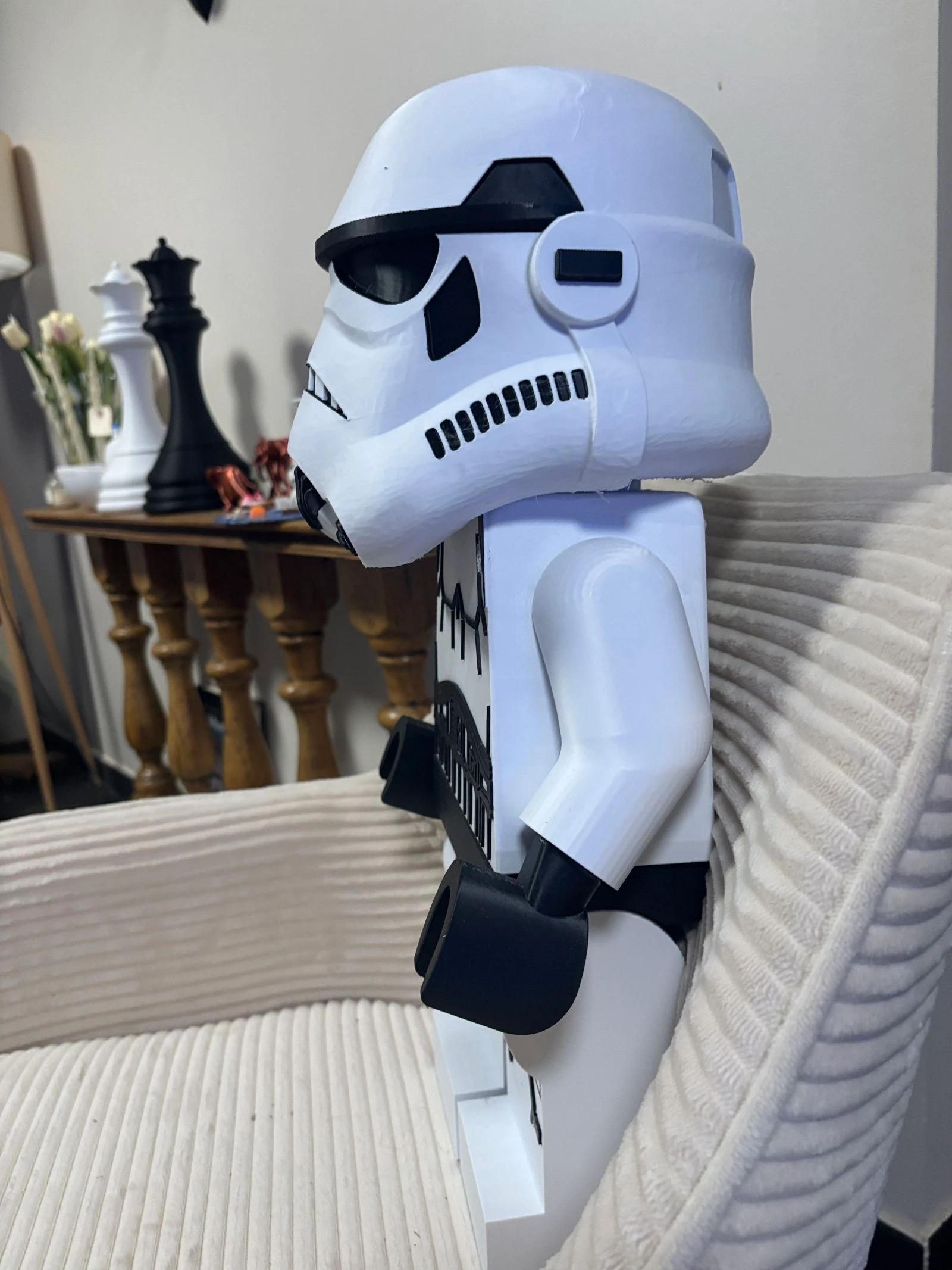 Réplica LEGO Star Wars 50 cm con su casco pieza única 🌟 – photo 4